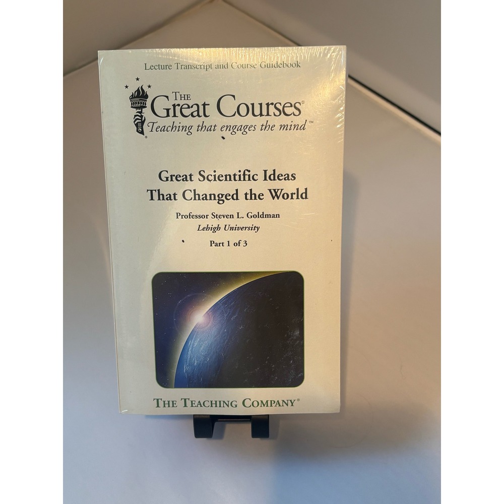GreatScientific Ideas That Changed the World Great CoursesGuidebook Parts1-3 NEW